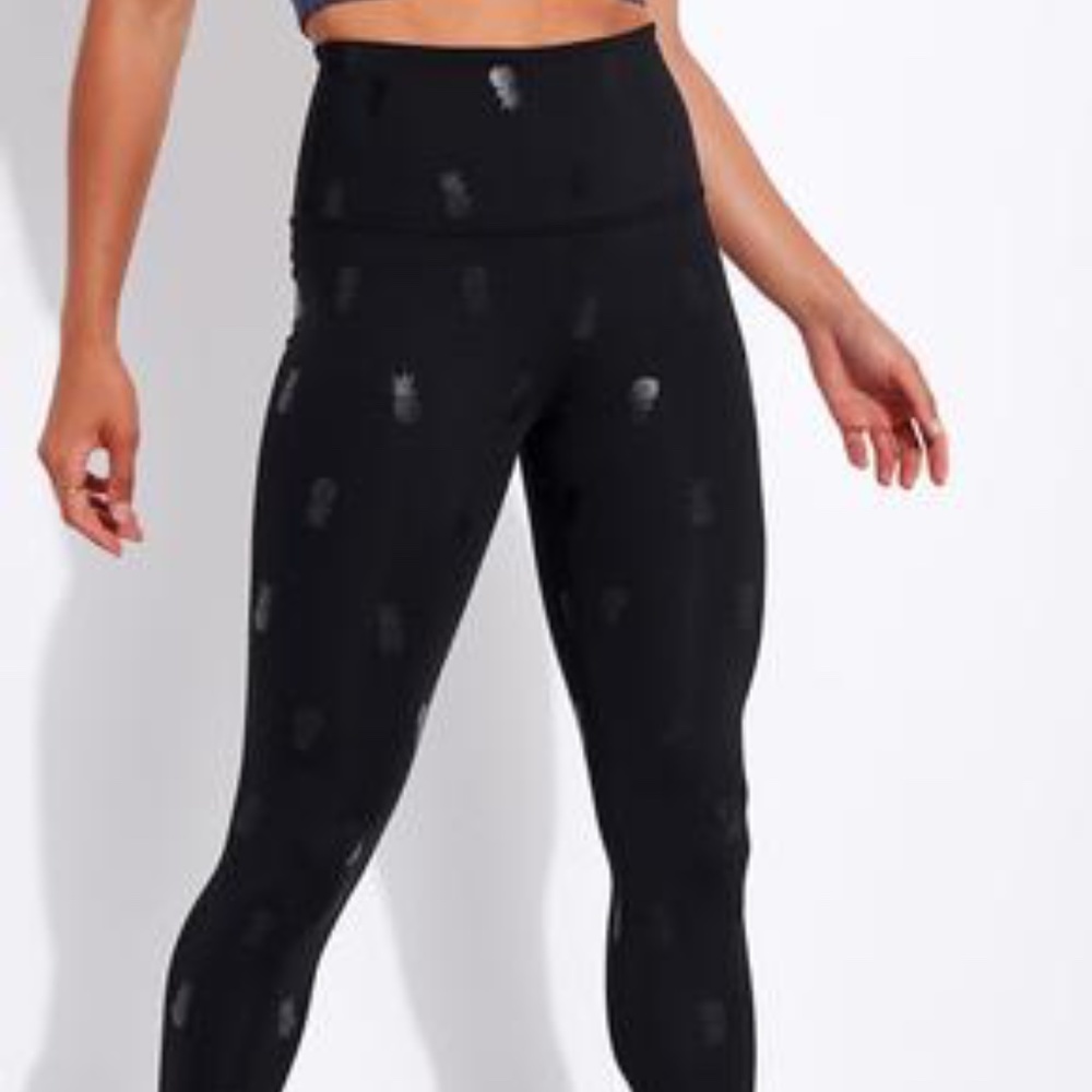 Beyond yoga Pineapple High Waisted Midi Legging